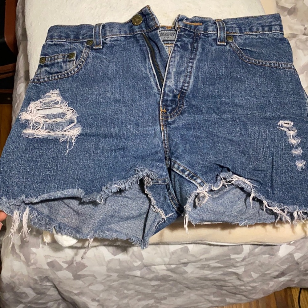 Denim shorts Eddie Bauer